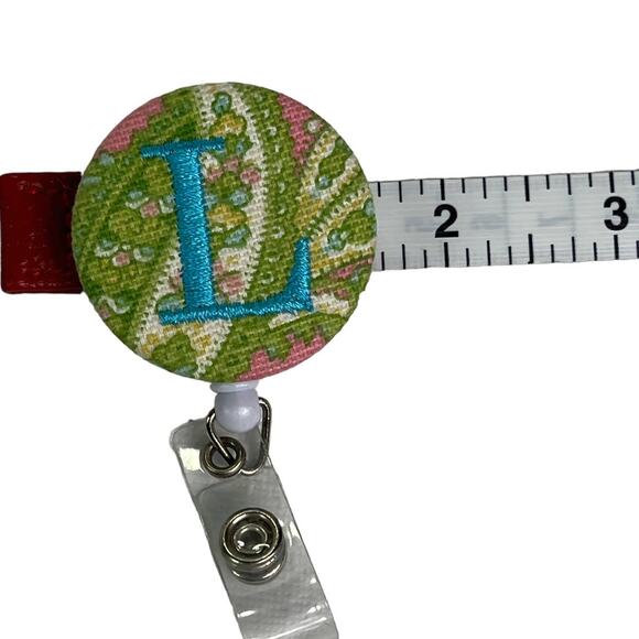 Personalized Retractable ID Card Badge Holder Reel Lanyard Belt Clip Monogrammed - Picture 6 of 8